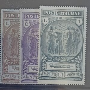 Italy and Italian Area #B17-19 Unused/LH Fine/VF