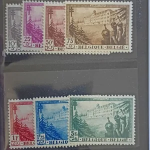Belgium and Area #B125-31 LH; NH Fine/VF