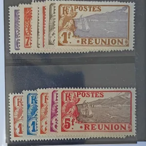 French Colonies and French Area - France-Reunion #87/98 no 92 Hinged