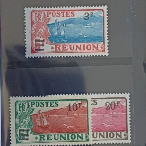 French Colonies and French Area - France-Reunion #119-21 Hinged VF