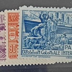 China - Ubangi Shari #82-5 Unused/Hinged VF