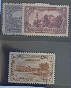 Turkey #596-8 Hinged VF