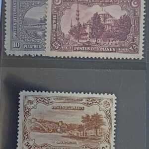 Turkey #596-8 Hinged VF