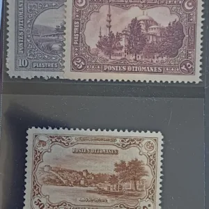 Turkey #596-8 Hinged VF