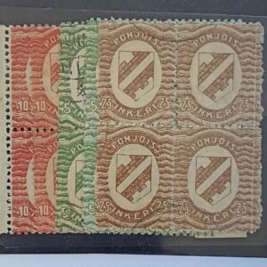 German Occupation - North Ingermanland #1,2,3 (shades)