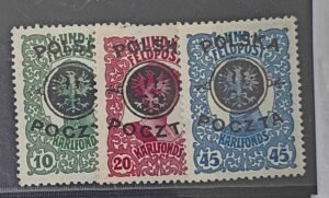 Poland #77-9 Unused/Hinged
