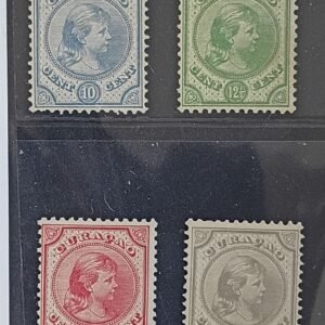 Netherlands and Colonies - Neth. Antilles #19/23 no 22 LH Fine; VF
