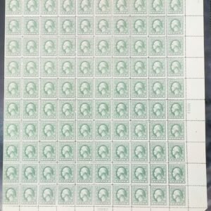 US 536 NH F-VF Sheet of 100, Certificate