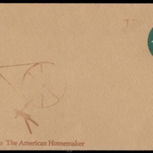 US U572a Error, Brown Largely Missing VF