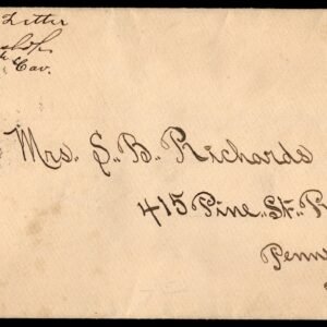 US -Puerto Rico 279B Spanish Am. War Cover F-VF