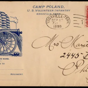 US 286 Spanish American War Cover VF