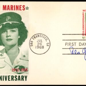 US UX56 FD card Signed by Ella Grasso, 1st Woman Gov. of CT