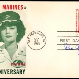 US UX56 FD card Signed by Ella Grasso, 1st Woman Gov. of CT