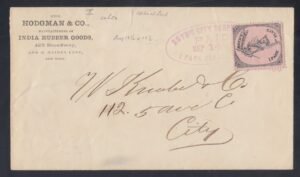 US Locals and Carriers #20L50 Used Fine/VF on Cover
