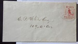 US Locals and Carriers #87L62  Fine stamp; VF cover