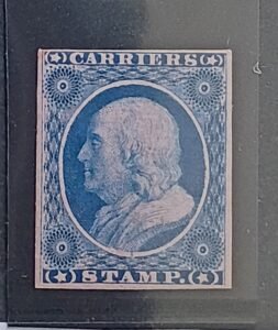 US Locals and Carriers #LO3 Unused/NH Fine/VF