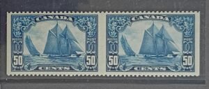 Canada #158b NH Fine - VF Horizontal Imperf Pair