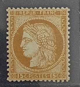 France #61 (Yv 59) Unused/Disturbed gum VF
