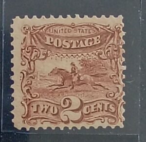 US 1869 Pictorials #113 Hinged Average/Fine