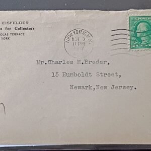 US Washington - Franklin #519 (462) Used on cover VF