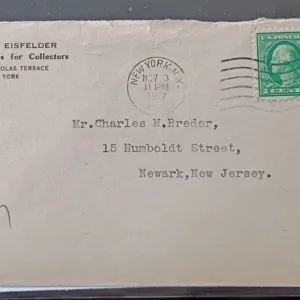 US Washington - Franklin #519 (462) Used on cover VF