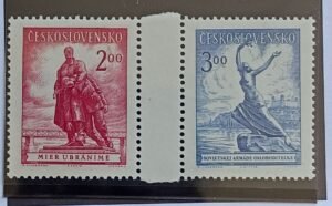 Czechoslovakia #556A-B2.00; 3.00 Mint/NH