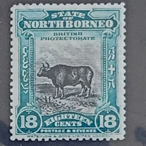 British Area N- Z - North Borneo #14718 cents Unused/LH