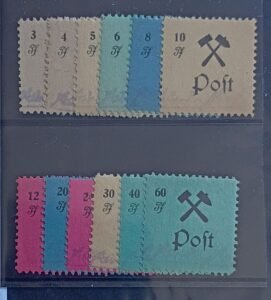 German - Großräschen, Germany #13A-24A Used, Mixed Types