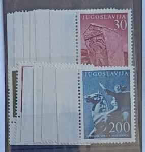 Yugoslavia #435-46Various; 30 and 200 visible NH VF