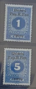 Ukraine - Western Ukraine #102-03  1 Hr + 5 Hr Unused/Hinged VF
