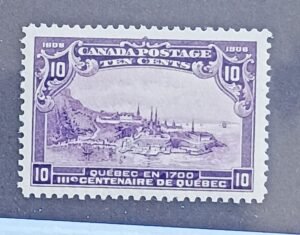 Canada #10110 cents1908 Unused/LH Superb