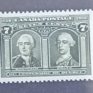 Canada #1007 cents1908 Unused/LH Superb