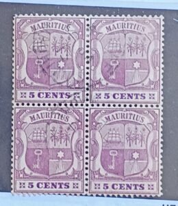 Mauritius #101; SG 1445 cents Used VF