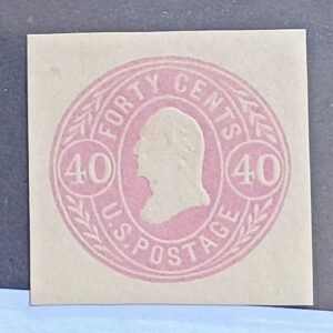 US Postal Stationery and Cut Squares #U7340 cents Unused F-VF