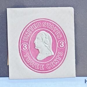US Postal Stationery and Cut Squares #U343 cents Unused F-VF