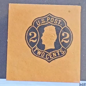 US Postal Stationery and Cut Squares #U562 cents Unused VF/XF