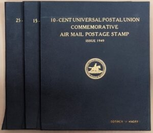 US 1949 C42-C44 Official Presentation Folders VF