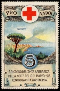 Italy 1918 Italian Red Cross Vignette, Mint F-VF