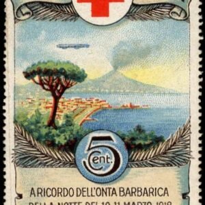 Italy 1918 Italian Red Cross Vignette, Mint F-VF