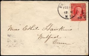 US 367 on Babylon , NY Small Valentine VF FDC
