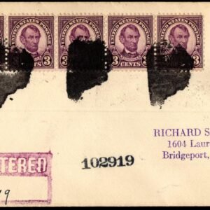 US Illinois, Savanna 555 on U522 Fancy Cancel Cover,  2x "Indian Head Rock", 1036 + 1039