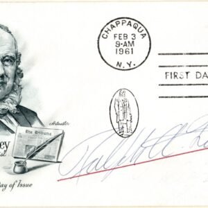 US 1172 FDC Signed Ralph Foote, Lt Gov. of Vermont