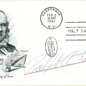 US 1172 FDC Signed Ralph Foote, Lt Gov. of Vermont