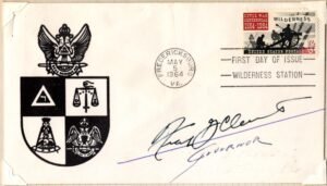 US 1181 FDC Signed by Frank J. Clement Governor of Tennessee