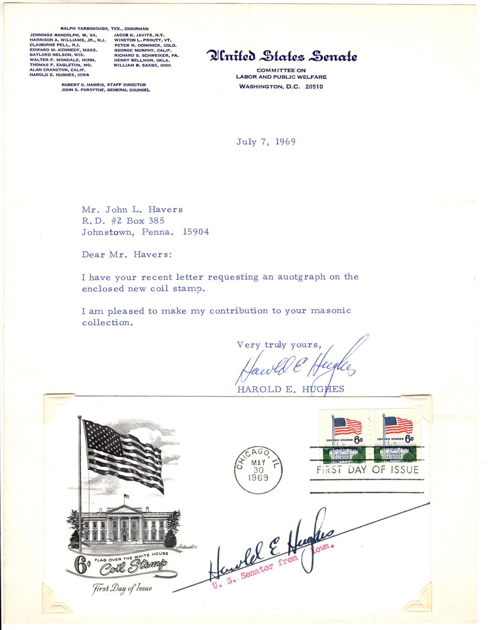 1338A_signed_harold_e_hughes_page