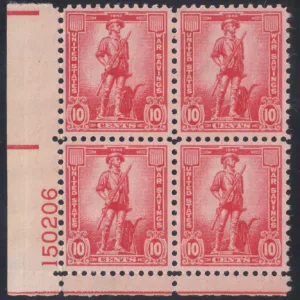 US Savings Stamps #WS7 NH F-VF Plate Block