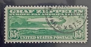 US Airmails - US #C13 Used VF / EF