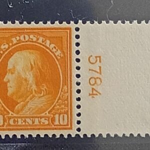 US Washington - Franklin - US #416 Unused/NH EF