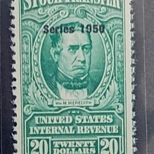US Revenues - US #RD329 Unused/No Gum VF