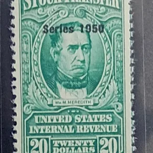 US Revenues - US #RD329 Unused/No Gum VF